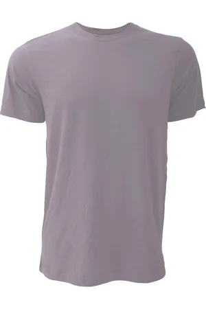 Bella + Canvas Canvas unisex jersey crew t-shirt met hals / heren t-shirt met korte mouwen
