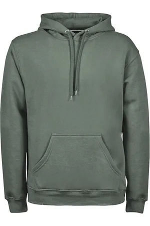 TeeJays Heren hooded cotton blend sweatshirt