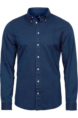 TeeJays Heren twill overhemd