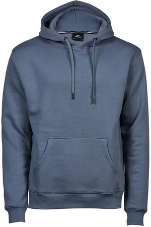 TeeJays Heren hooded cotton blend sweatshirt