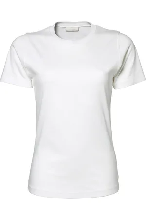 TeeJays Dames interlock t-shirt met korte mouwen