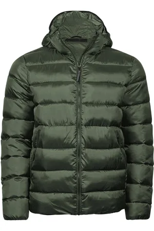 TeeJays Unisex gewatteerd lite hooded jasje voor volwassenen