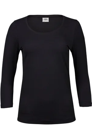 TeeJays Dames rekken 3/4 mouwen t-shirt