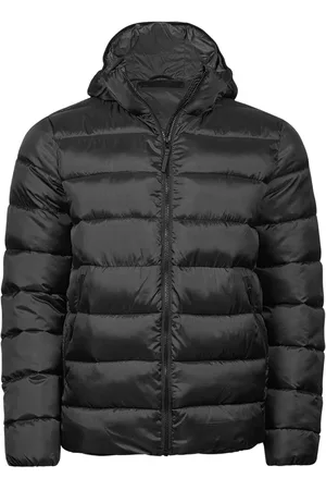 TeeJays Unisex gewatteerd lite hooded jasje voor volwassenen