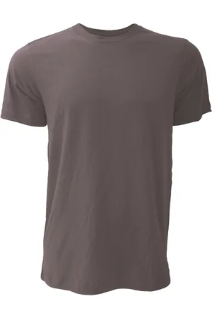 Bella + Canvas Canvas unisex jersey crew t-shirt met hals / heren t-shirt met korte mouwen