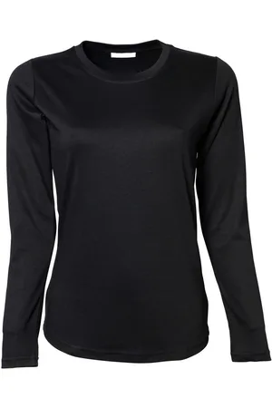TeeJays Dames interlock t-shirt met lange mouwen