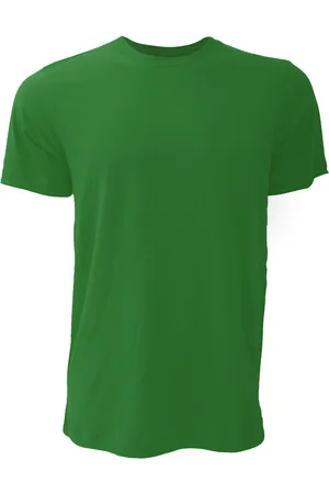 Bella + Canvas Canvas unisex jersey crew t-shirt met hals / heren t-shirt met korte mouwen