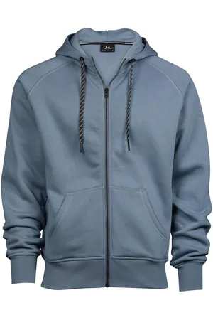 TeeJays Heren sweatshirt met volledige ritssluiting