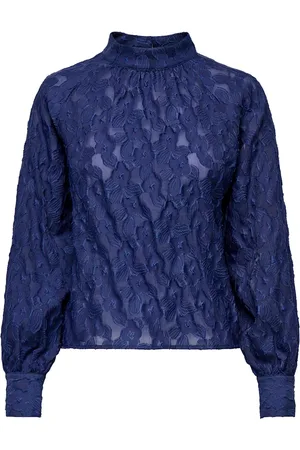 JACQUELINE DE YONG Vinny l/s v-neck volume top