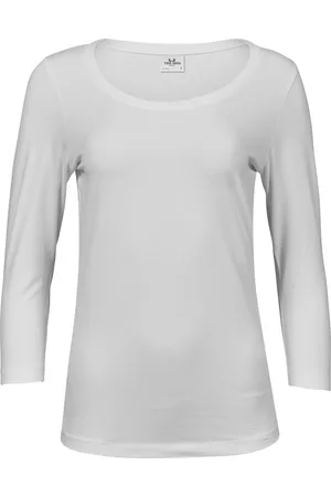 TeeJays Dames rekken 3/4 mouwen t-shirt