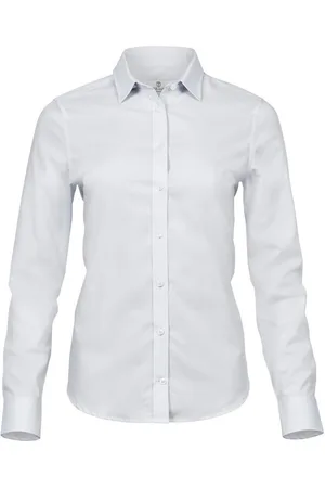 TeeJays Dames luxe stretch shirt