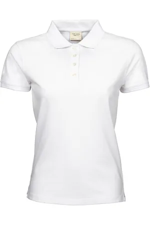 TeeJays Dames poloshirt zware korte mouwen