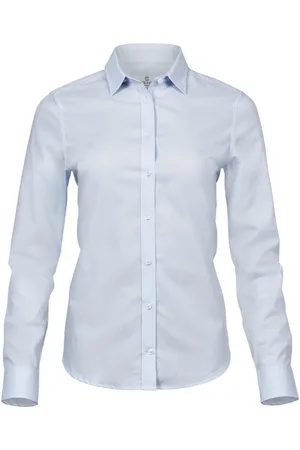 TeeJays Dames luxe stretch shirt