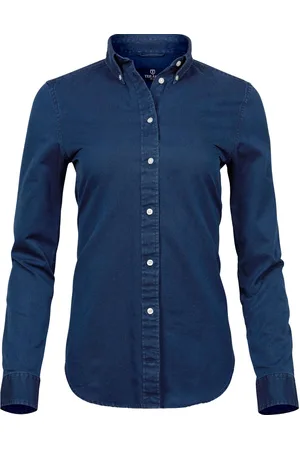 TeeJays Dames twill shirt