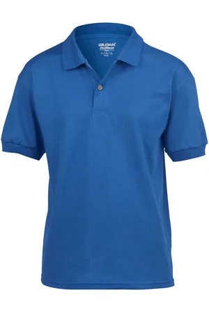 Gildan Dryblend childrens unisex jersey polo shirt