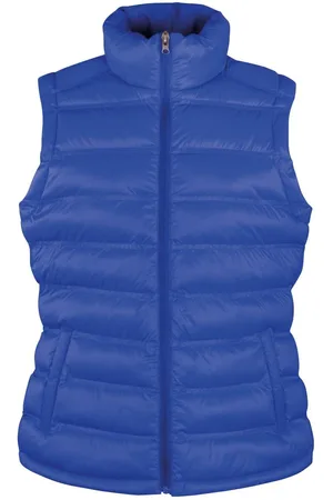 Result Dames ijsvogelgewatteerde bodywarmer / giletjasje