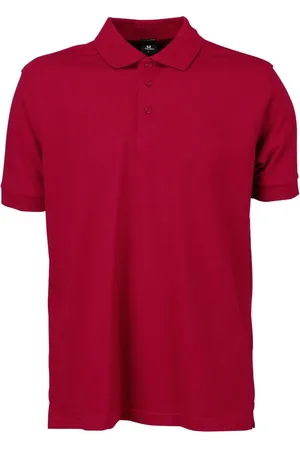 TeeJays Heren luxe stretch short sleeve polo shirt