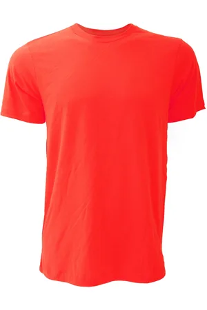 Bella + Canvas Canvas unisex jersey crew t-shirt met hals / heren t-shirt met korte mouwen