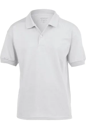 Gildan Dryblend childrens unisex jersey polo shirt