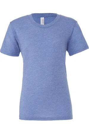 Bella + Canvas Canvas triblend t-shirt met ronde hals / heren-t-shirt met korte mouwen