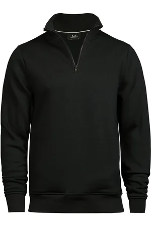 TeeJays Unisex sweatshirt met halve rits voor volwassenen