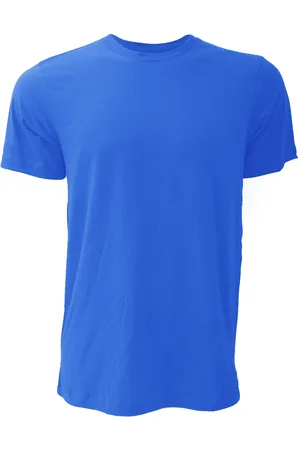 Bella + Canvas Canvas unisex jersey crew t-shirt met hals / heren t-shirt met korte mouwen