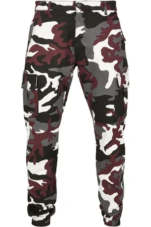 Urban classics Heren 2.0 camo cargo broek