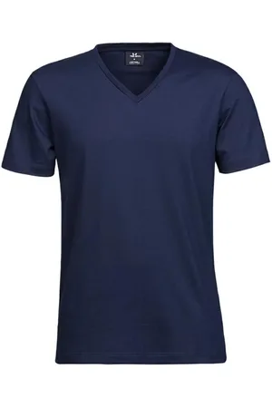 TeeJays Heren soft touch v hals mode t-shirt