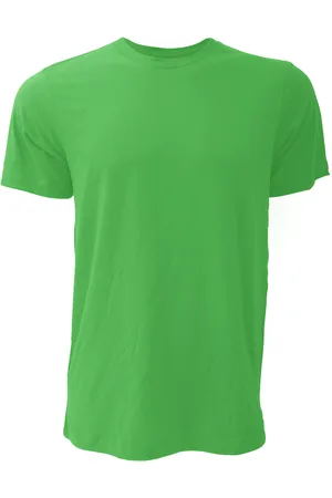 Bella + Canvas Canvas unisex jersey crew t-shirt met hals / heren t-shirt met korte mouwen