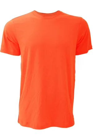 Bella + Canvas Canvas unisex jersey crew t-shirt met hals / heren t-shirt met korte mouwen