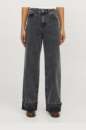 JACK & JONES Jxtokyo wide fold hw jeans dnm ln