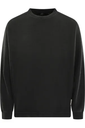 Represent Heren stepped hem sweatshirt