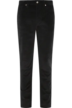 7 for all Mankind Heren slimmy corduroy vasal black