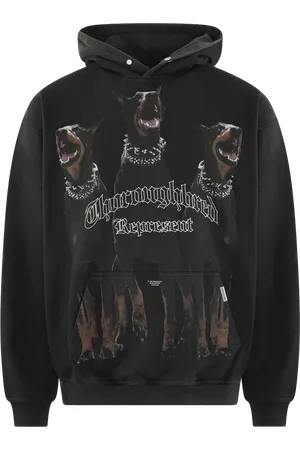 Represent Heren thoroughbred hoodie black