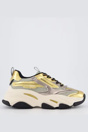 Steve Madden Dames possession-e sneaker metallic