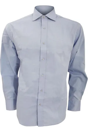 Kustom Heren superior oxford shirt met lange mouwen