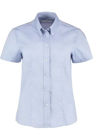 Kustom Dames corporate oxford korte mouwen shirt