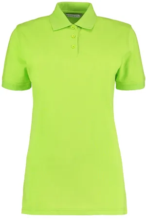 Kustom Dames klassic superwash poloshirt met korte mouwen