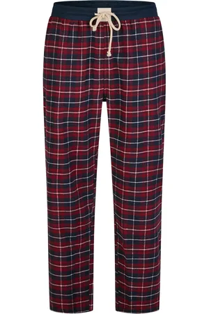 Phil & Co. Berlin Heren pyjamabroek lang geruit flanel