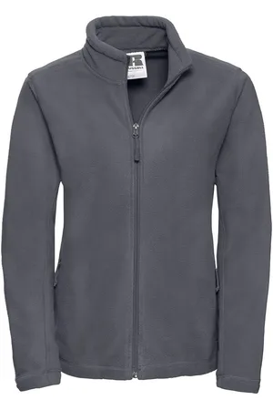 Jerzees Colours Russell kleuren dames full zip openlucht fleece jasje