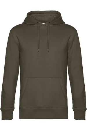 B and C Heren king sweater met capuchon