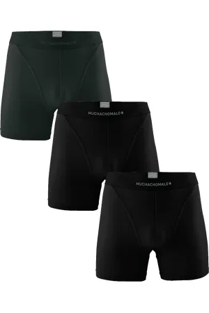Muchachomalo Heren 3-pack boxershorts pima cotton