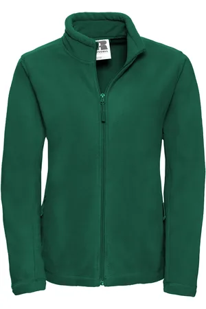 Jerzees Colours Russell kleuren dames full zip openlucht fleece jasje