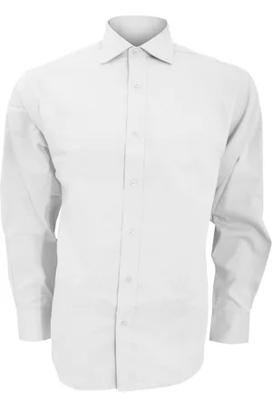 Kustom Heren superior oxford shirt met lange mouwen