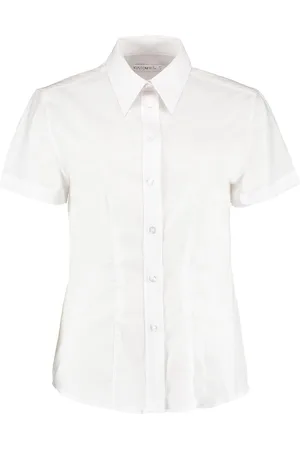Kustom Dames werkkleding oxford korte mouwen shirt