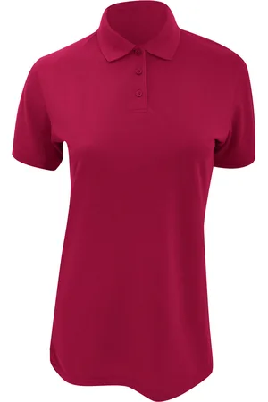 Kustom Dames klassic superwash poloshirt met korte mouwen