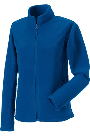 Jerzees Colours Russell kleuren dames full zip openlucht fleece jasje