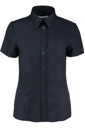 Kustom Dames werkkleding oxford korte mouwen shirt