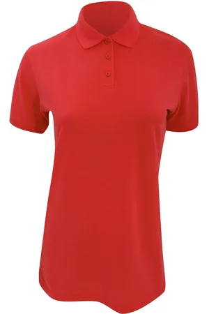 Kustom Dames klassic superwash poloshirt met korte mouwen