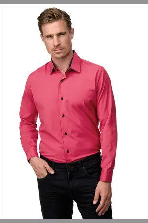 Rusty Neal Heren overhemd pink - r-44